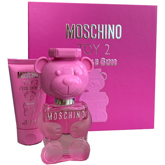 Moschino Toy 2 Bubble Gum eau de toilette for women 30 ml + body lotion 50 ml, gift set for women