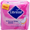 Libresse Invisible Normal Wing intimate inserts with wings 10 pieces