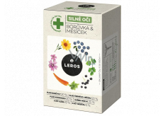 Leros Strong Eyes Blueberry and Calendula herbal tea for protection and regeneration of tired eyes 20 x 1.5 g