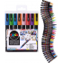 Posca Universal acrylic marker set 0,9 - 1,3 mm Mix of glitter colours 8 pieces PC-3M