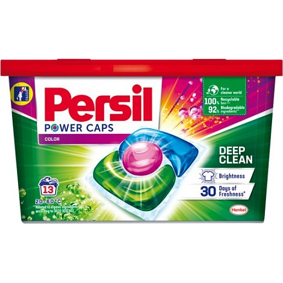 Persil Power Caps Color capsules for washing coloured laundry 13 doses 195 g