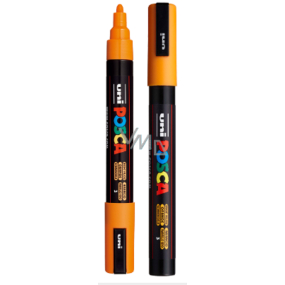 Posca Universal acrylic marker 1,8 - 2,5 mm bright yellow (orange) PC-5M