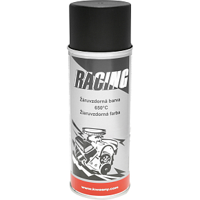 Auto-K Racing heat-resistant paint 650 °C, black, 400 ml