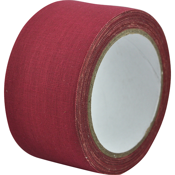 Edging Tape, Carpet Tape, Textile, Bordeaux, Width 48 mm, Length 10 m