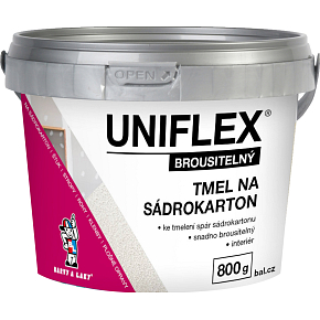 Uniflex joint compound for drywall sanding, 800 g