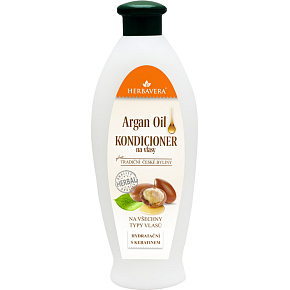Herbavera hair conditioner with argan oil, 550 ml