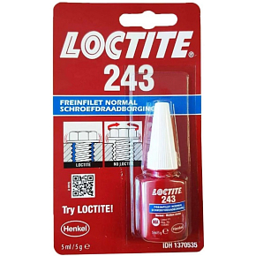 LOCTITE 243, Blue, blister card, 5ml