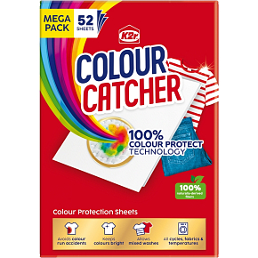 K2R Colour Catcher Laundry Wipes Against Color Bleeding, 52 pcs K2R Colour Catcher Laundry Wipes Against Color Bleeding, 52 pcs