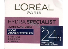 Loreal Paris Hydra Specialist Night Moisturizing Cream For All Types Of Skin 50 ml