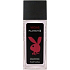 Playboy Vegas perfumed deodorant glass for men 75 ml