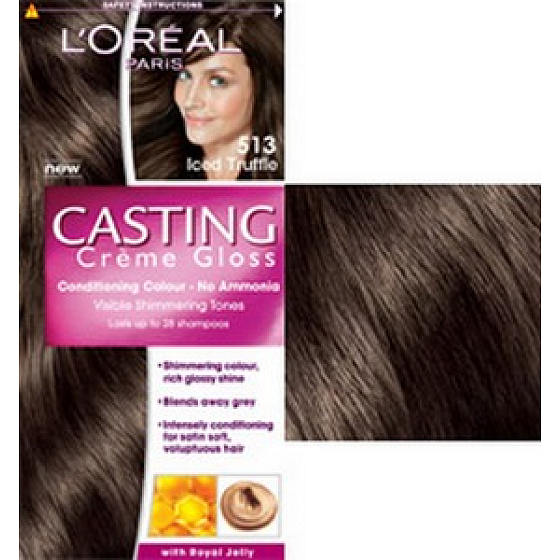 Loreal Paris Casting Creme Gloss hair color 513 ice praline