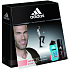 Adidas Action 3 Pro Level antiperspirant deodorant spray for men 150 ml + shower gel 250 ml, cosmetic set