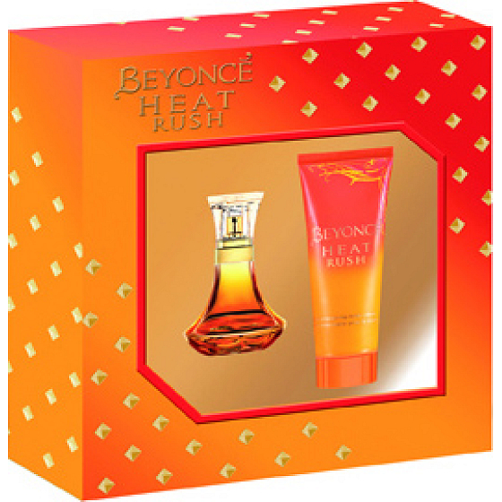 Beyoncé Heat Rush eau de toilette 30 ml + body lotion 75 ml + shower gel 75 ml, gift set