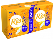 Ria Ultra Silk Super Plus hygienické vložky 2 x 8 ks