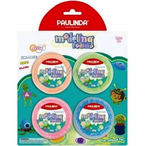 Paulinda Bubble modeling clay drying neon 4 x 33 g blister