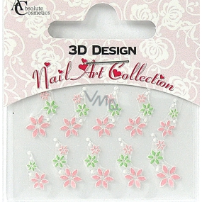 Absolute Cosmetics Nail Art 3D nail stickers 24919 1 sheet