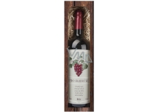 Bohemia Gifts Merlot For grandma red gift wine 750 ml