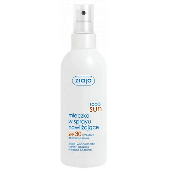 Ziaja Sun SPF 30 UVA + UVB waterproof moisturizing lotion 170 ml