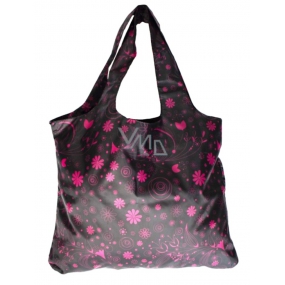 Albi Original Handbag bag Pink flowers, can carry up to 10 kg, 45 × 65 cm