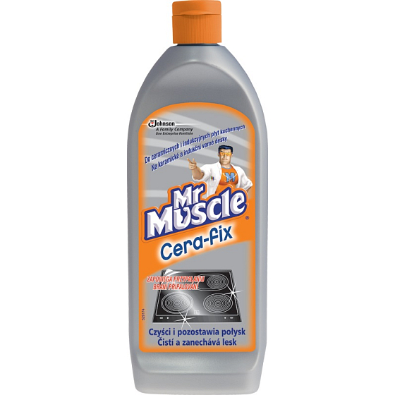 Mr. Muscle Cera Fix Induction, ceramic and hob cleans and protects 200 ml