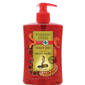 Bohemia Gifts Snake venom liquid soap with synthetic snake venom 500 ml