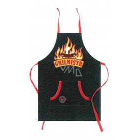 Nekupto Gifts with humor Apron with print Grill Master 21 x 30 cm