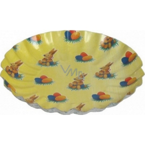 Ditipo Paper plate Easter Bunny, eggs 21 cm