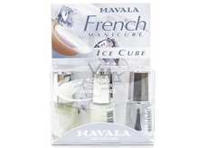 Mavala French Manicure Ice Cube francouzská manikúra lak na nehty 3 x 5 ml