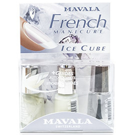 Mavala French Manicure Ice Cube French Manicure Nail Polish 3 x 5 ml