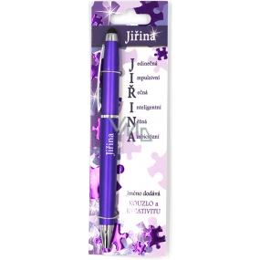 Nekupto Stylus Pen with the name Jiřina
