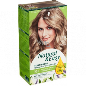 Schwarzkopf Natural & Easy hair color 533 Intense ash blonde