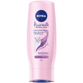 Nivea Hairmilk Natural Shine caring conditioner for tired hair without shine 200 ml