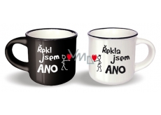 Pair Mini Cups UNI NPH 006 Said / I said YES