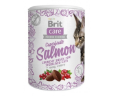 Brit Care Cat Snack Crunchy Salmon Treat with Rosehip and Cranberries, complementary food for adult cats 100 g