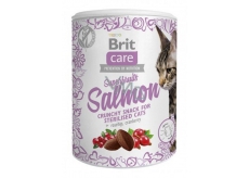 Brit Care Cat Snack Crunchy salmon treat with rosehip and cranberries 100g