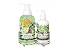 Michel Design Works Rose Tuscany Foaming Liquid Hand Soap 530 ml + Hand & Body Milk 236 ml, cosmetic set