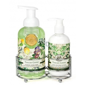 Michel Design Works Tuscany Paradise foaming liquid hand soap 530 ml + hand and body lotion 236 ml, cosmetic set