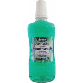Beauty Formulas AntiCavity Fresh Mint mouthwash 500 ml
