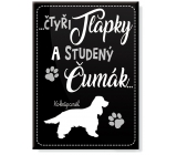 Nekupto Pets magnet Cocker Spaniel 66 x 90 x 2 mm