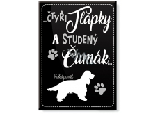 Nekupto Pets magnet Cocker Spaniel 66 x 90 x 2 mm