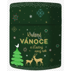 Albi Christmas tea black loose in a tube - green packaging 50 g