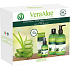 Amovita Vera Aloe body lotion 250 ml + shower gel 250 ml + body oil 100 ml, cosmetic set