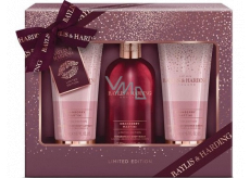 Baylis & Harding Cranberry Martini cleansing gel 300 ml + shower cream 200 ml + body lotion 200 ml, cosmetic set