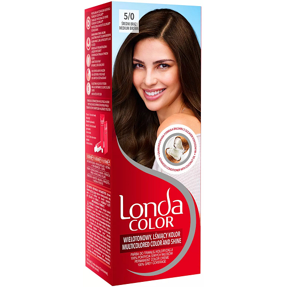 Londa Color Hair Dye 5/0 Medium Brown