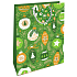 Nekupto Gift paper bag 32.5 x 26 x 13 cm Christmas green decorations WBL 1955 50