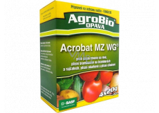 Acrobat MZ WG fungicide against grape, potato, tomato, cucumber and onion mold 4 x 20 g