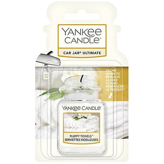 Yankee Candle Fluffy Towels - Fluffy Towels Gel Car Air Freshener 24 g