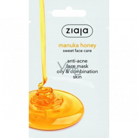 Ziaja Manuka Honey anti-acne face mask with manual honey for oily and combination skin 7 ml