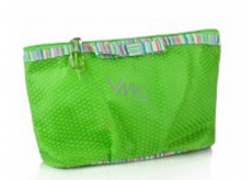 Diva & Nice Cosmetic handbag Thin Felt No.1 green 11 x 19 cm