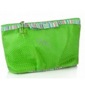 Diva & Nice Cosmetic handbag Thin Felt No.1 green 11 x 19 cm